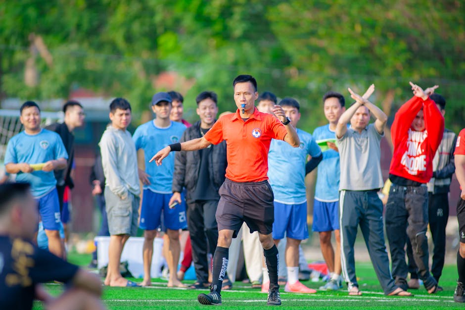 Getting Started as a Football Referee in North Middlesex